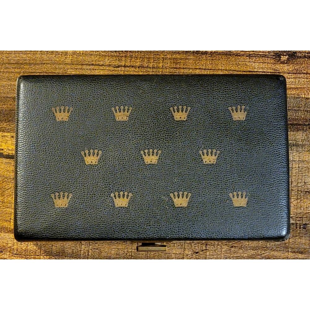 Rolex Vintage Box Brown with Gold Crown Logo for Watch - Picture 7 of 10